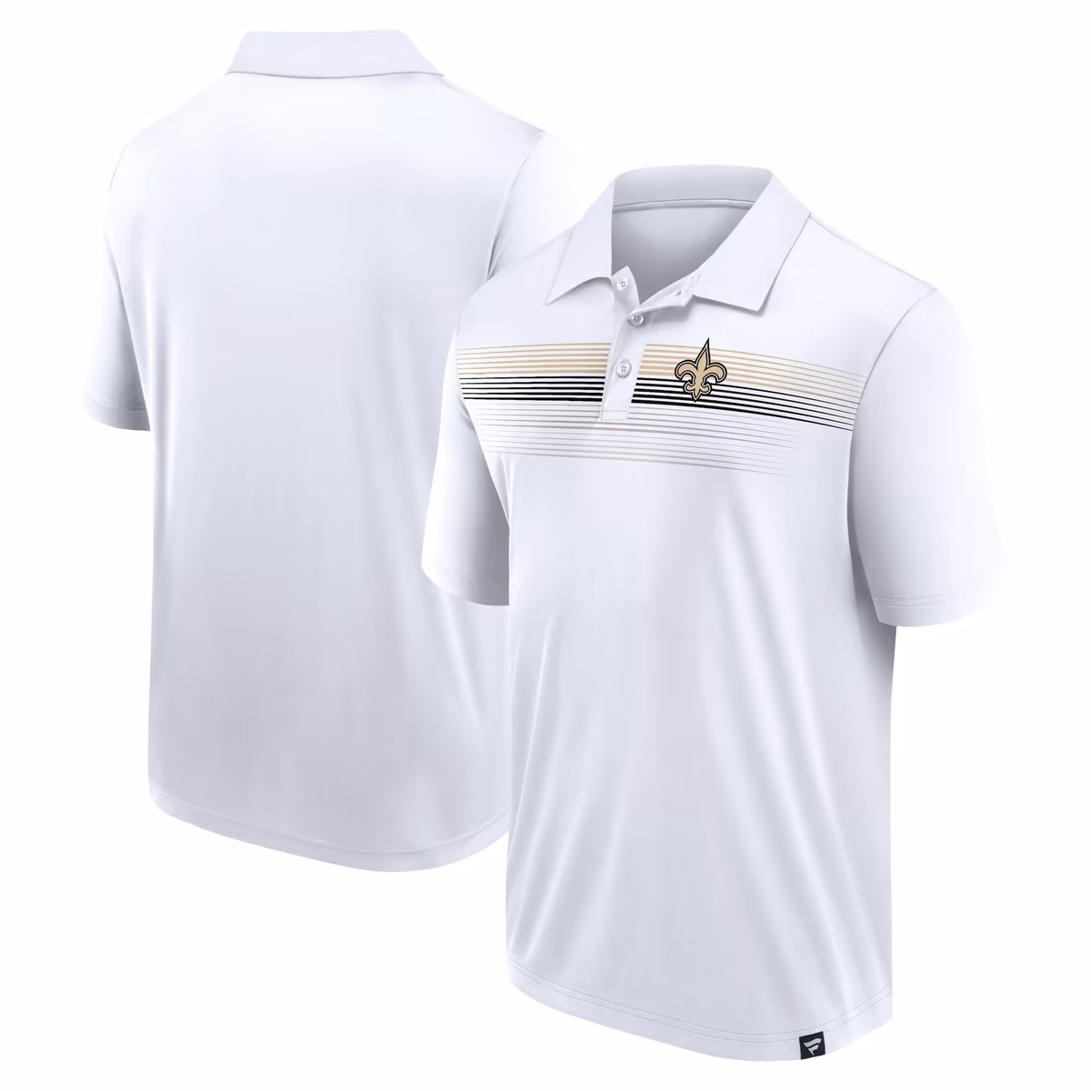 Men's Fanatics White New Orleans Saints Victory For Us Interlock Polo 1 Men's Fanatics White New Orleans Saints Victory For Us Interlock Polo