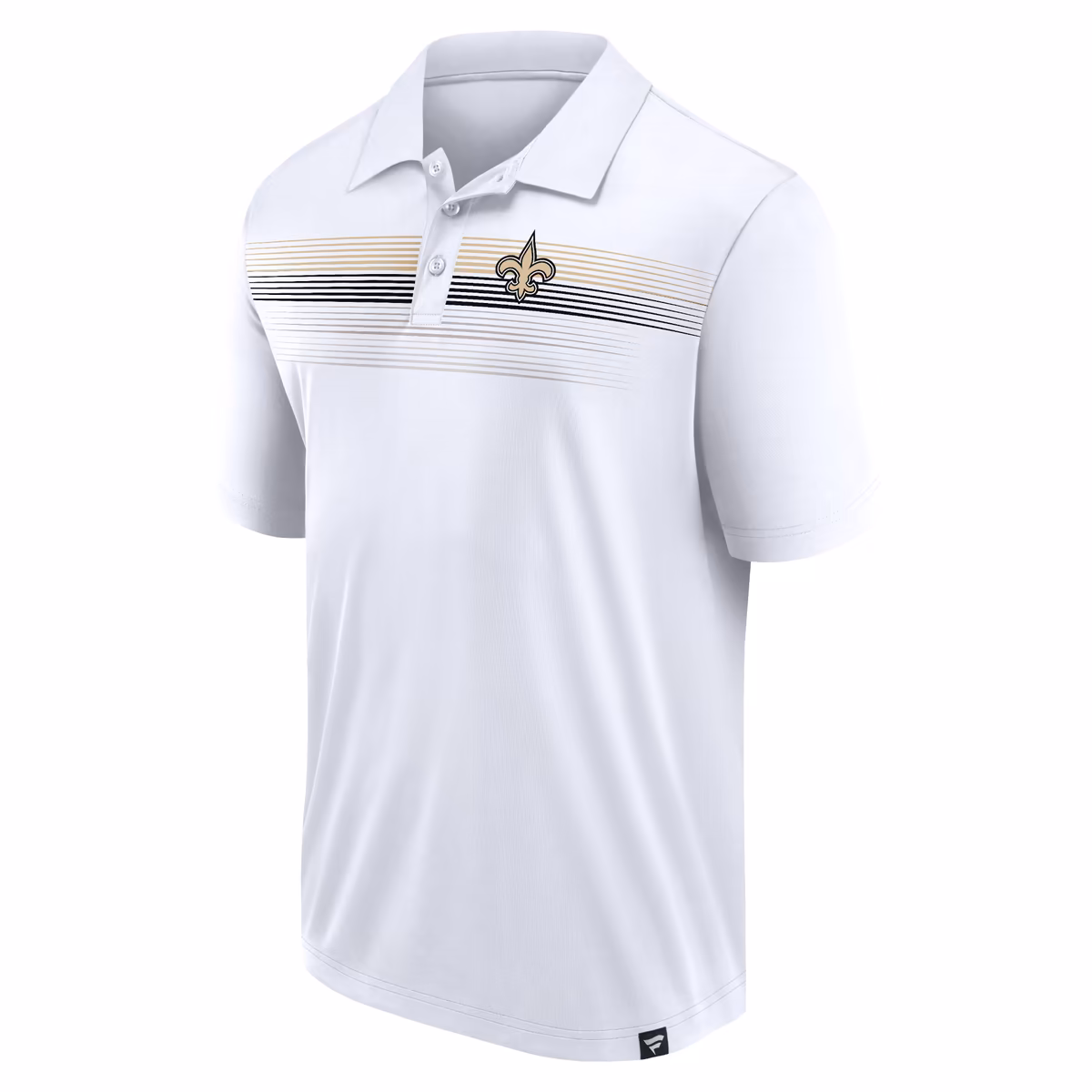 Men's Fanatics White New Orleans Saints Victory For Us Interlock Polo 3 Men's Fanatics White New Orleans Saints Victory For Us Interlock Polo