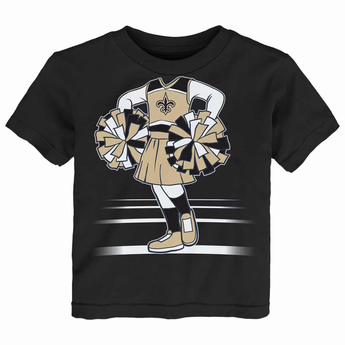 Girls Toddler Outerstuff Black New Orleans Saints Game Fit T-Shirt 8 Girls Toddler Outerstuff Black New Orleans Saints Game Fit T-Shirt