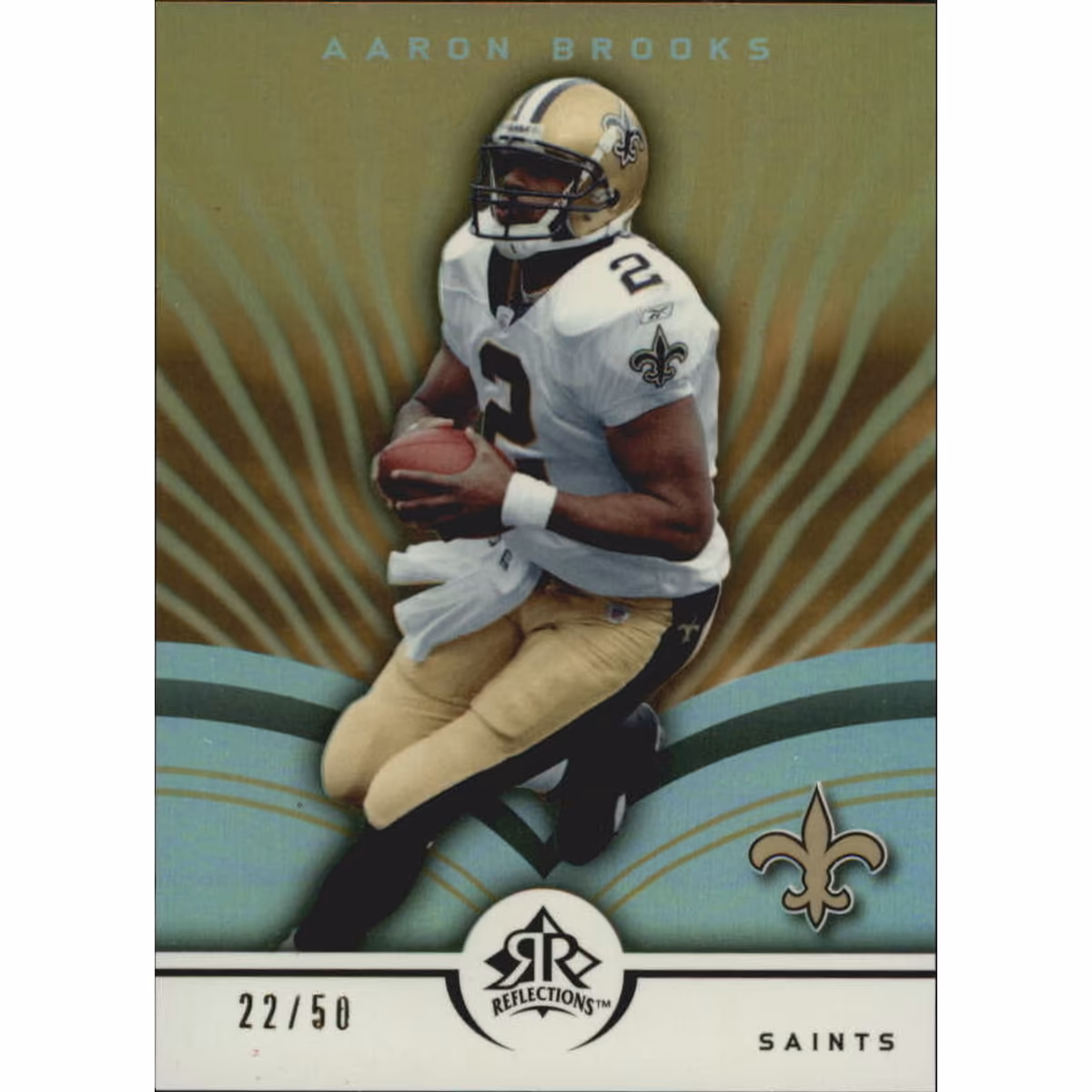 2005 Reflections Gold #59 Aaron Brooks