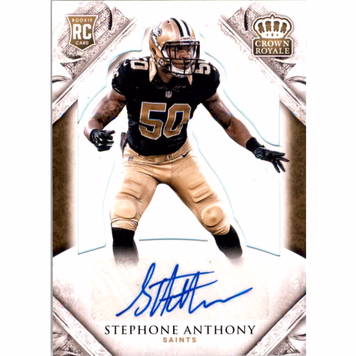 2015 Crown Royale #149 Stephone Anthony AU/100 RC
