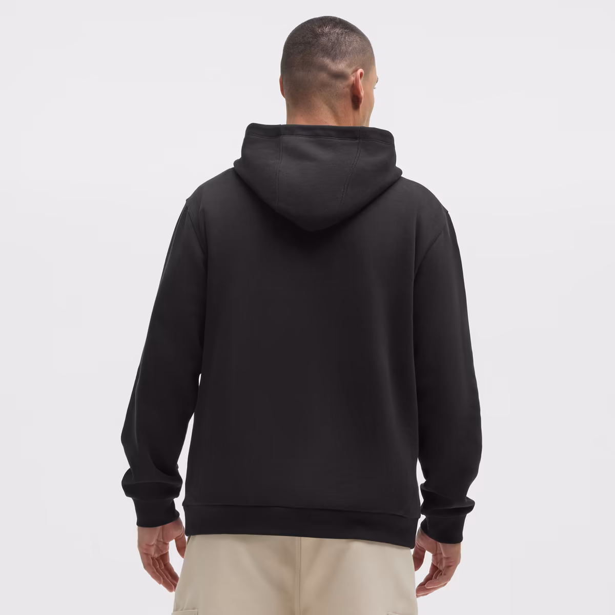 Men's lululemon Black New Orleans Saints Steady State Pullover Hoodie 3 Men's lululemon Black New Orleans Saints Steady State Pullover Hoodie