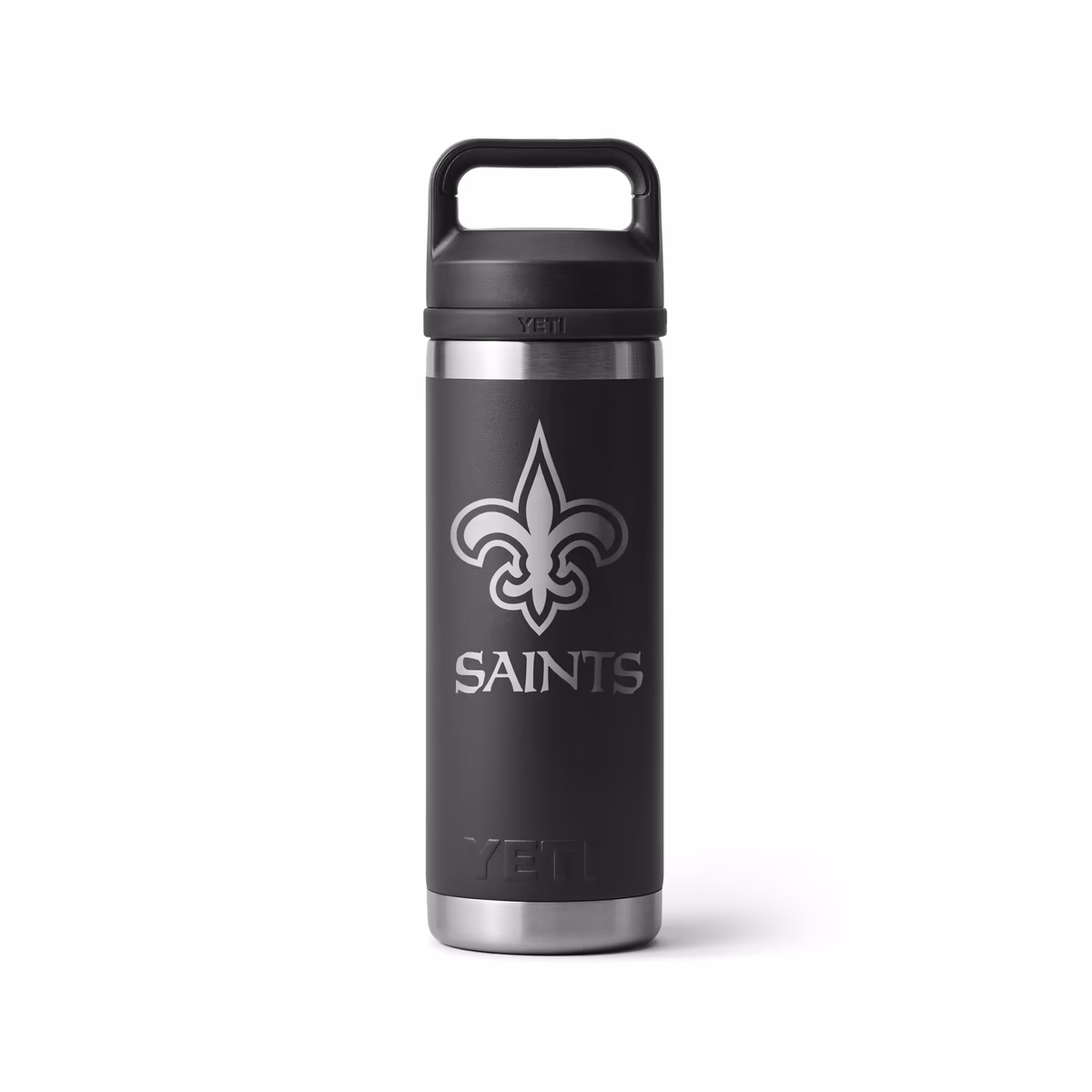 YETI New Orleans Saints 18oz. Rambler Chug Water Bottle 1 YETI New Orleans Saints 18oz. Rambler Chug Water Bottle
