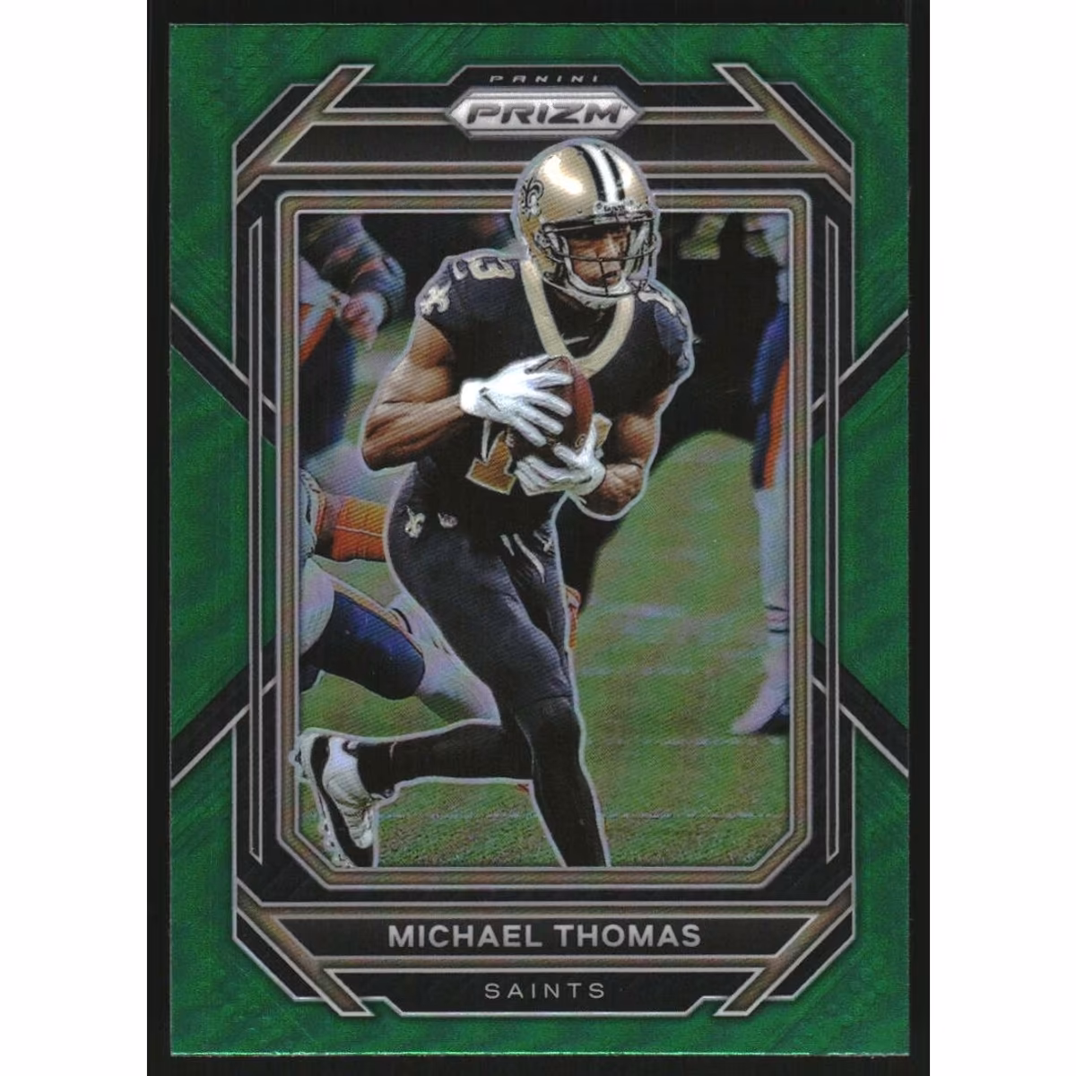 2022 Panini Prizm Prizms Green #209 Michael Thomas 10 2022 Panini Prizm Prizms Green #209 Michael Thomas