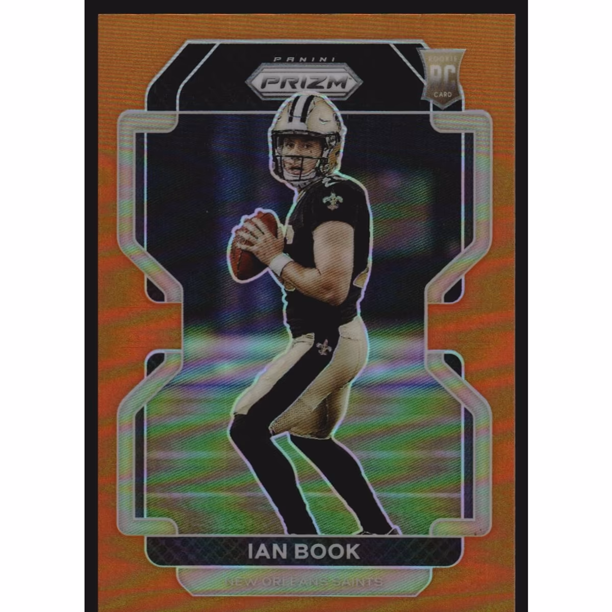 2021 Panini Prizm Prizms Orange #357 Ian Book