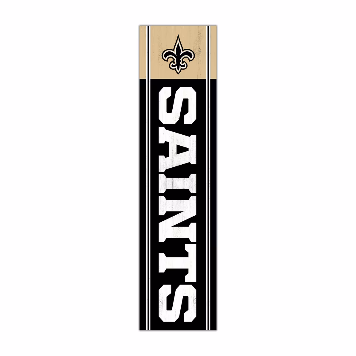 New Orleans Saints 48" Team Name with Logo Leaner 7 New Orleans Saints 48" Team Name with Logo Leaner