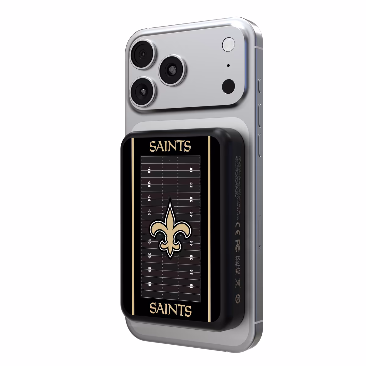 New Orleans Saints Field Wireless Power Bank
