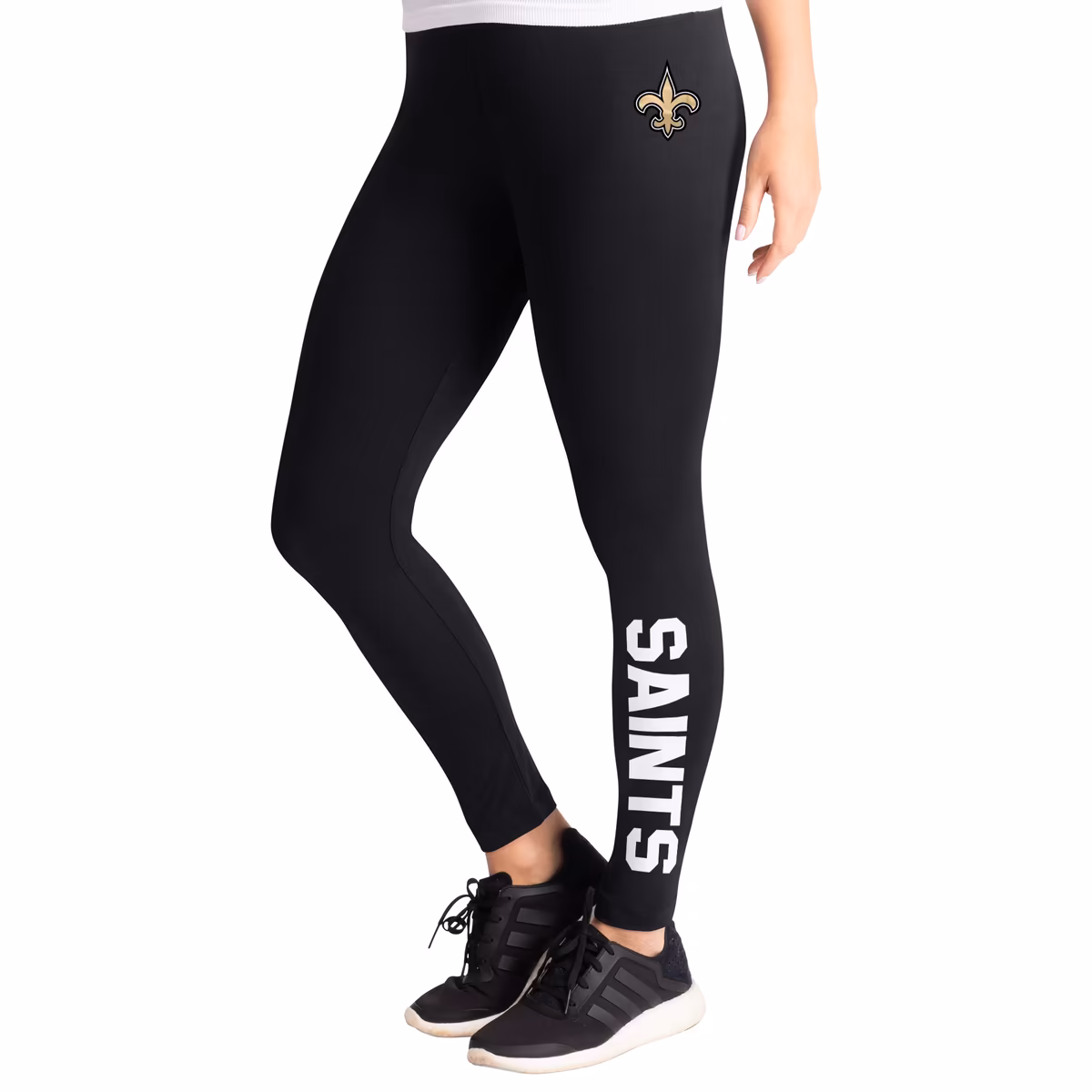 Women's G-III 4Her by Carl Banks  Black New Orleans Saints Pregame Leggings