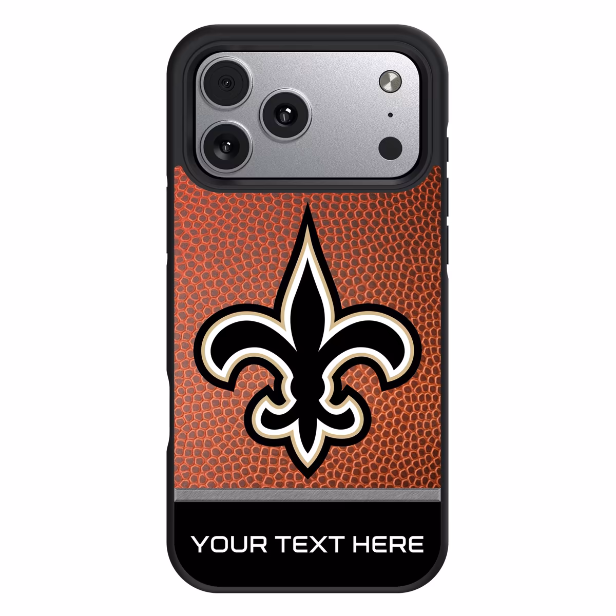 Keyscaper New Orleans Saints Personalized Bump Case with 8.2ft Drop Protection