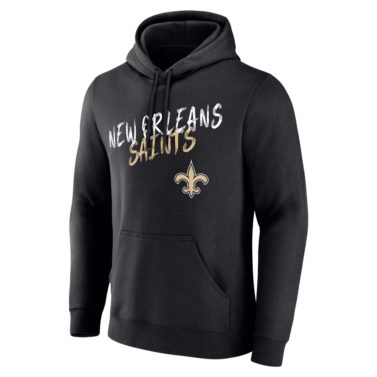 Men's Black New Orleans Saints Hustle Personalized Name & Number Hoodie 3 Men's Black New Orleans Saints Hustle Personalized Name & Number Hoodie