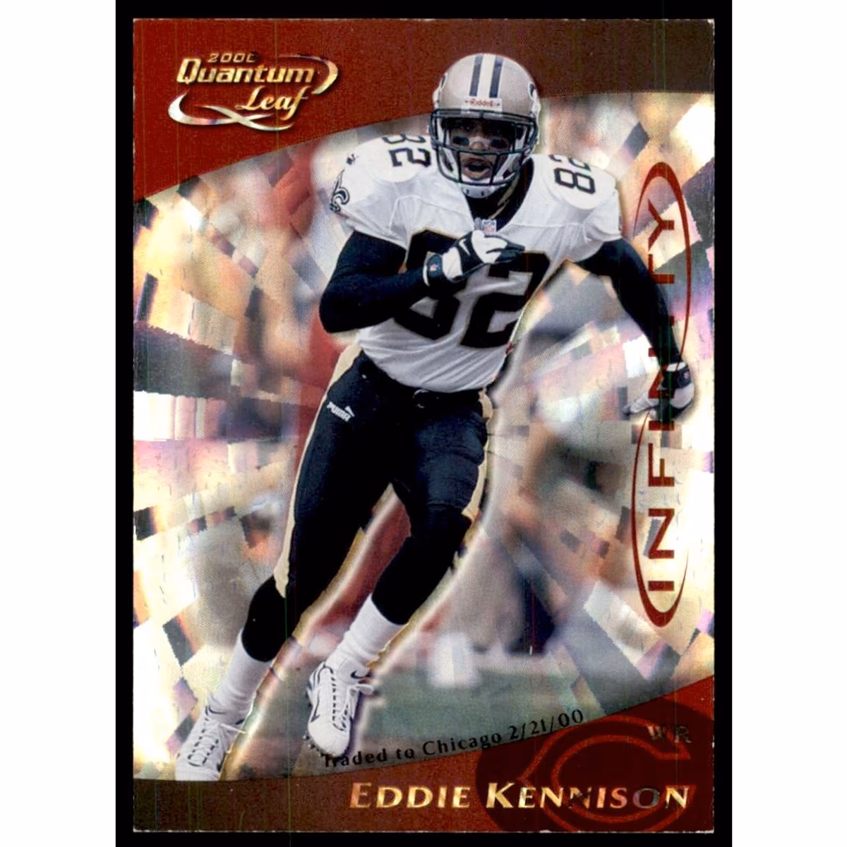 2000 Quantum Leaf Infinity Red #183 Eddie Kennison 4 2000 Quantum Leaf Infinity Red #183 Eddie Kennison