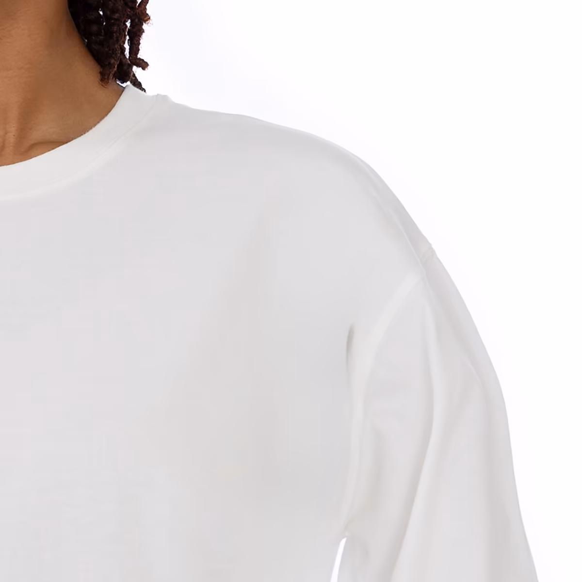 Women's Gameday Couture White New Orleans Saints Big Goals Oversized Long Sleeve T-Shirt 4 Women's Gameday Couture White New Orleans Saints Big Goals Oversized Long Sleeve T-Shirt