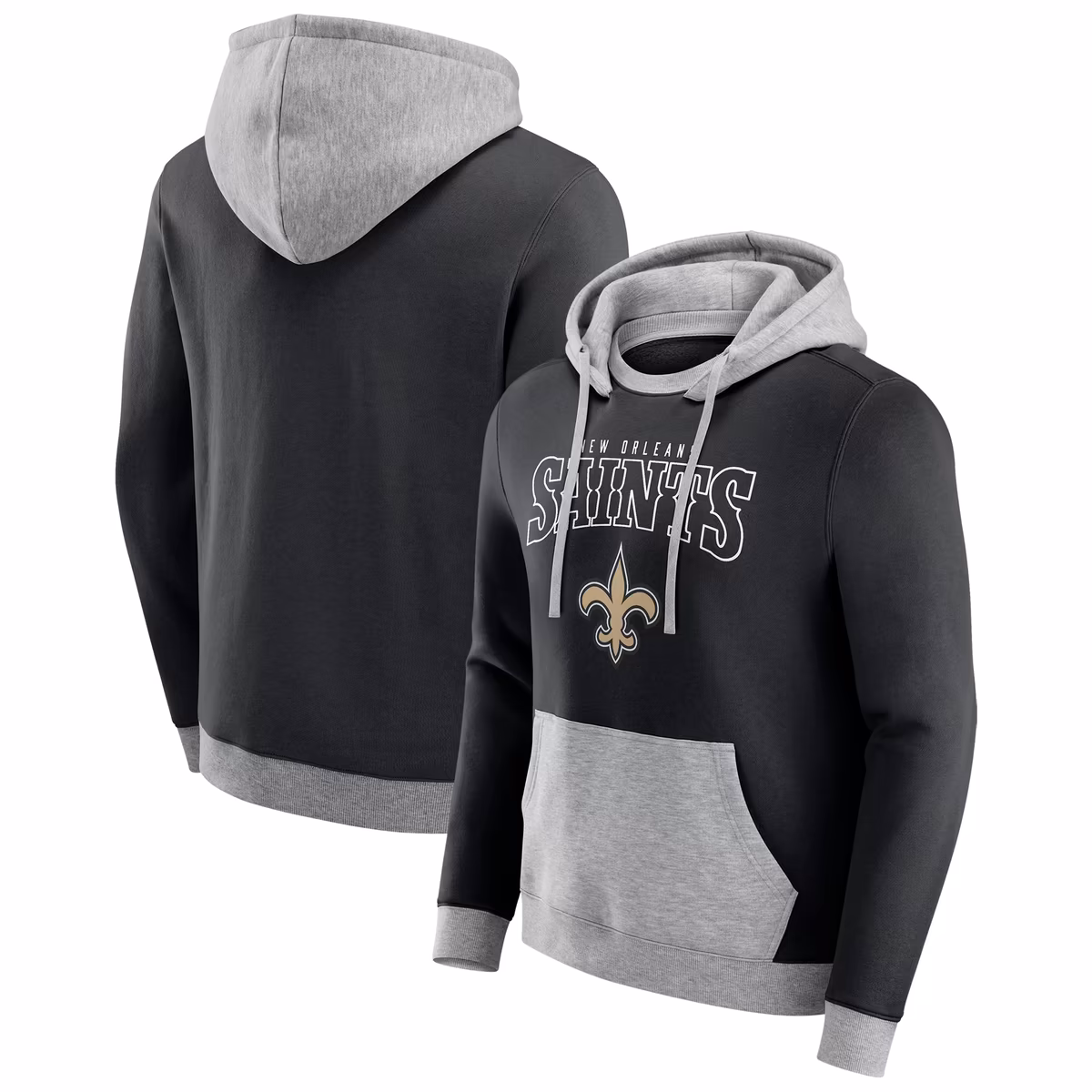 Men's Darius Rucker Collection by Fanatics Black New Orleans Saints Coaches Hoodie 12 Men's Darius Rucker Collection by Fanatics Black New Orleans Saints Coaches Hoodie