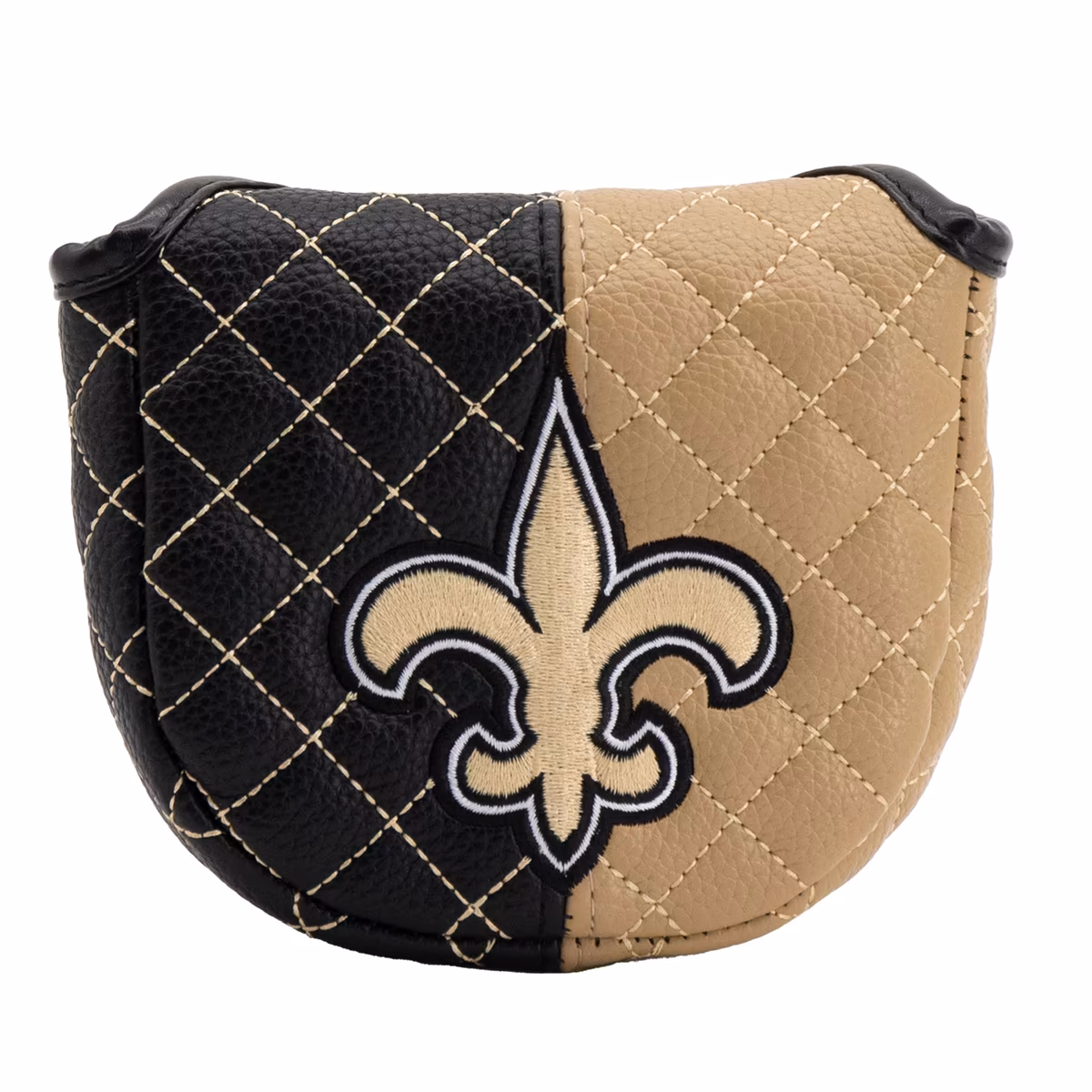 New Orleans Saints Quilted Mallet Putter Cover