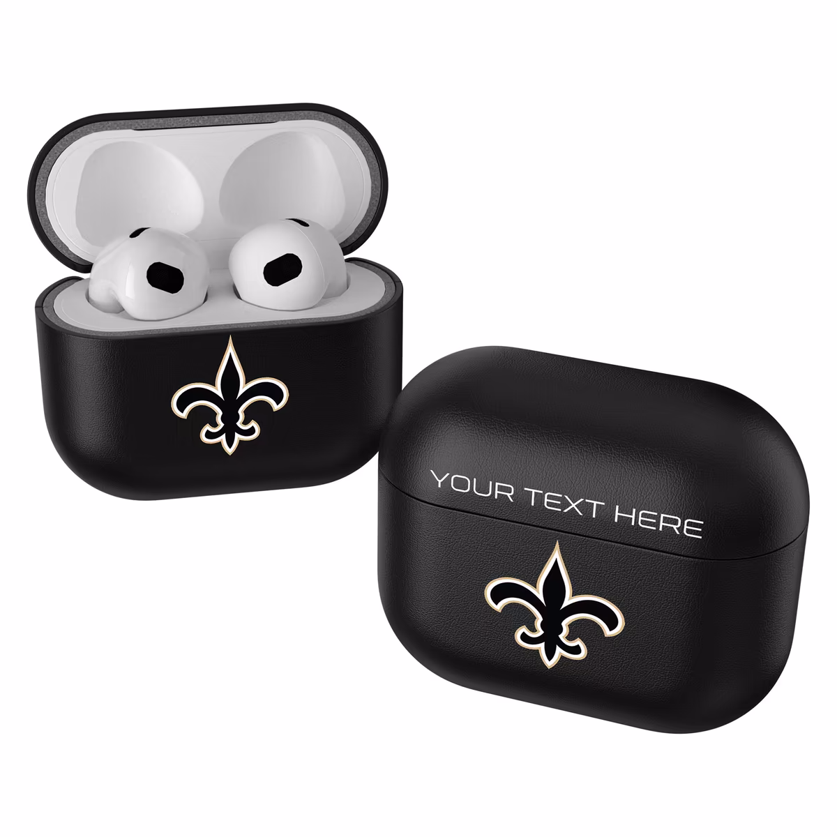 Keyscaper New Orleans Saints Personalized Insignia 2nd Gen AirPods Pro Case Cover