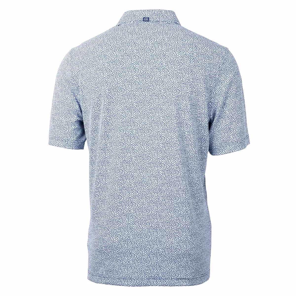 Men's Cutter & Buck Blue New Orleans Saints Virtue Eco Pique Botanical Print Recycled Polo 4 Men's Cutter & Buck Blue New Orleans Saints Virtue Eco Pique Botanical Print Recycled Polo