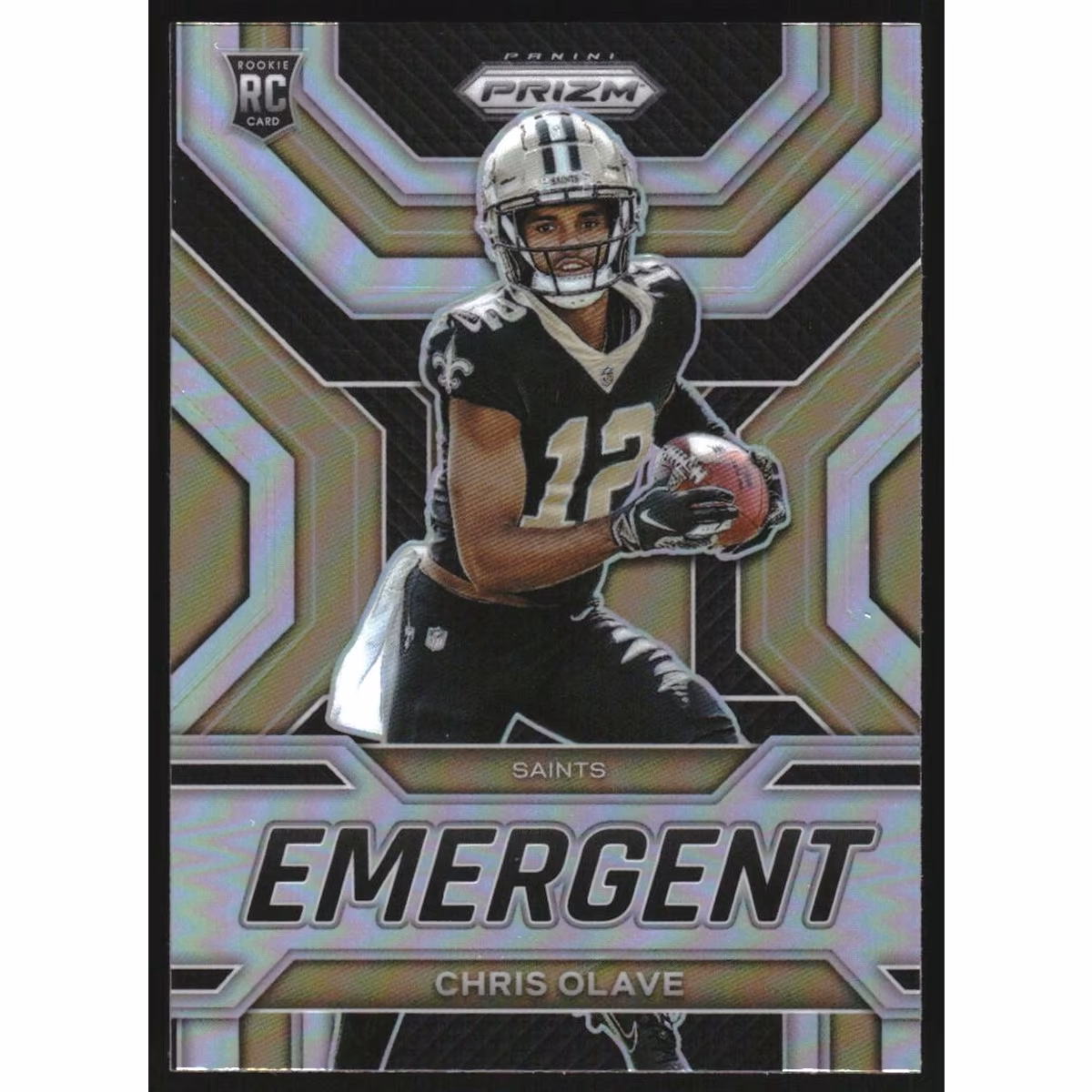 2022 Panini Prizm Emergent Prizms Silver #7 Chris Olave 8 2022 Panini Prizm Emergent Prizms Silver #7 Chris Olave