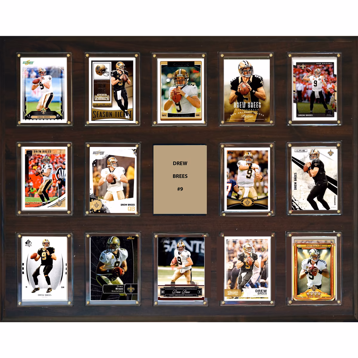 Drew Brees New Orleans Saints 16'' x 20'' Plaque 1 Drew Brees New Orleans Saints 16'' x 20'' Plaque