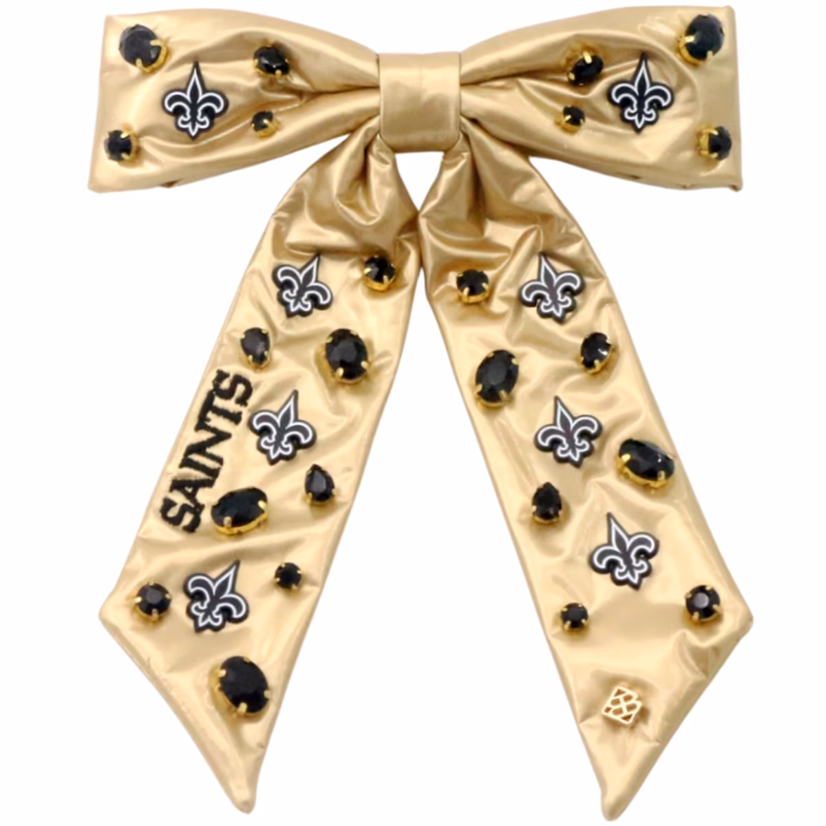 Brianna Cannon New Orleans Saints Bow Barrette 1 Brianna Cannon New Orleans Saints Bow Barrette