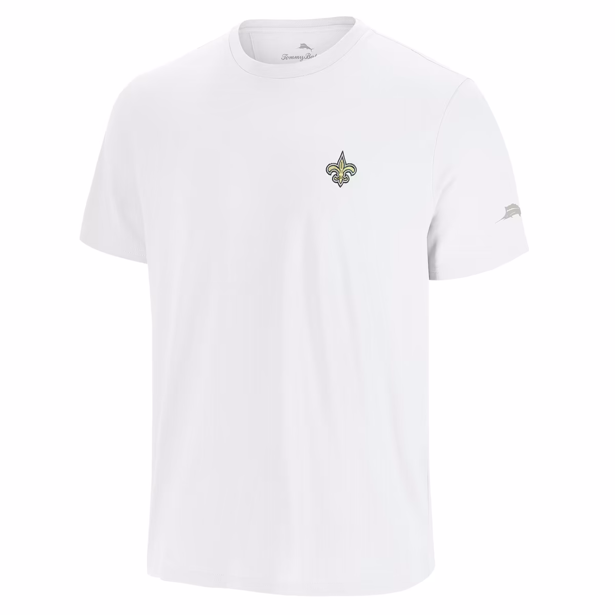 Men's Tommy Bahama White New Orleans Saints Sport Torchdown Graphic T-Shirt 3 Men's Tommy Bahama White New Orleans Saints Sport Torchdown Graphic T-Shirt