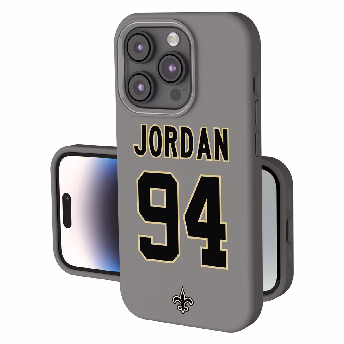 Keyscaper Cameron Jordan Gray New Orleans Saints Ready Soft Touch iPhone Case 9 Keyscaper Cameron Jordan Gray New Orleans Saints Ready Soft Touch iPhone Case