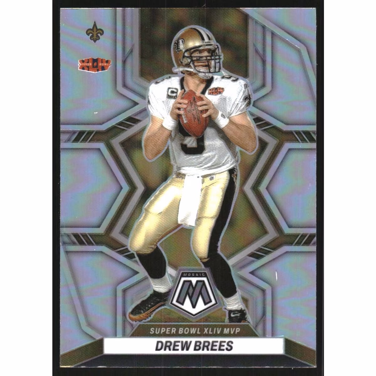 2022 Panini Mosaic Silver #295 Drew Brees MVP