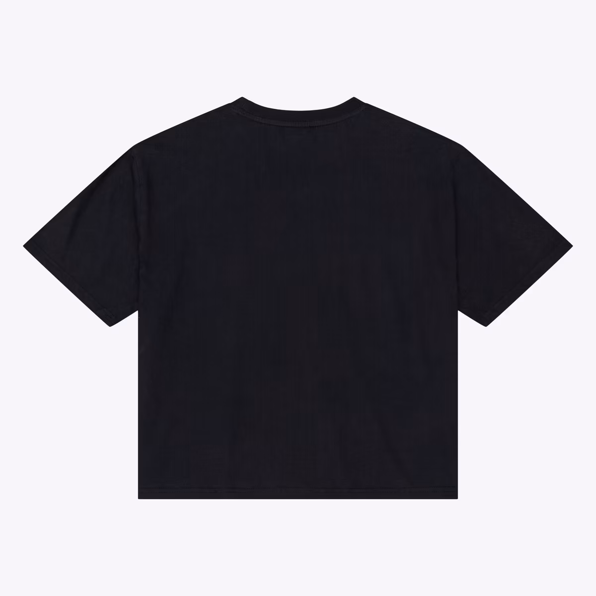 Women's Mitchell & Ness Black New Orleans Saints Core Essentials Micro Logo Boxy Crop T-Shirt 5 Women's Mitchell & Ness Black New Orleans Saints Core Essentials Micro Logo Boxy Crop T-Shirt
