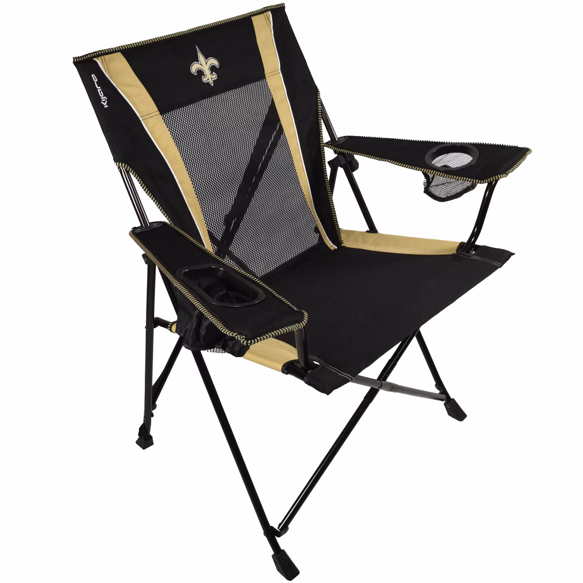 New Orleans Saints Kijaro Dual Lock Pro Chair 6 New Orleans Saints Kijaro Dual Lock Pro Chair