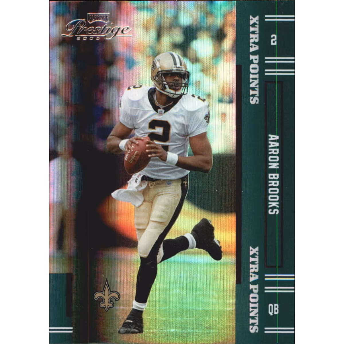 2005 Playoff Prestige Xtra Points Green #84 Aaron Brooks
