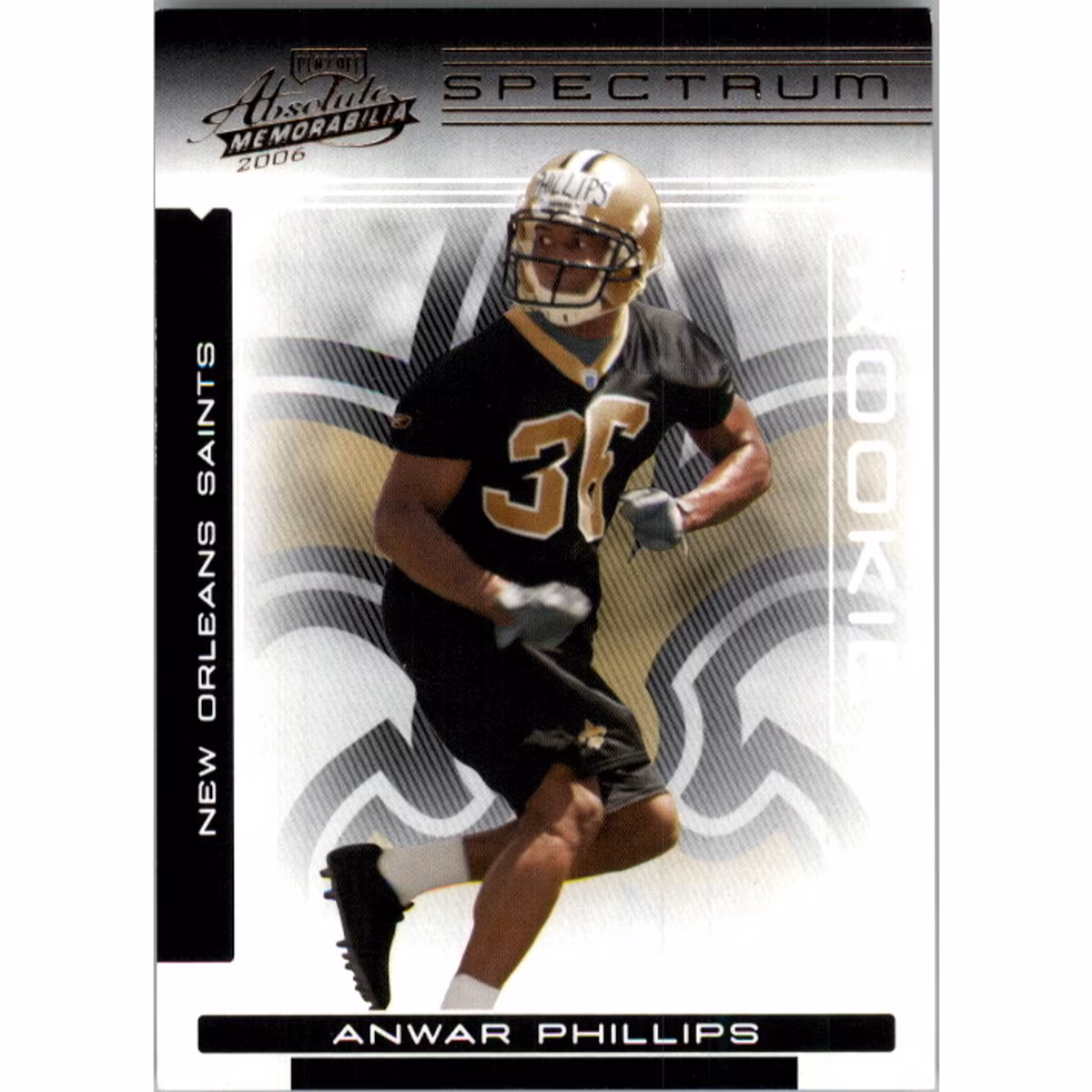 2006 Absolute Memorabilia Spectrum Silver Retail #201 Anwar Phillips 10 2006 Absolute Memorabilia Spectrum Silver Retail #201 Anwar Phillips
