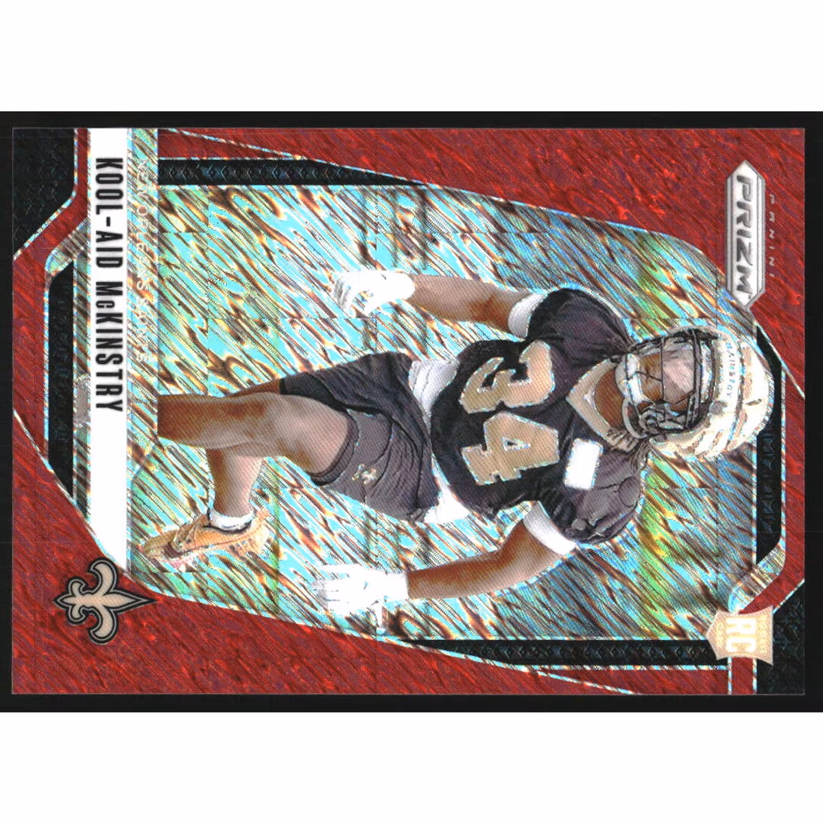 2024 Panini Prizm Prizms Red Shimmer #363 Kool-Aid McKinstry