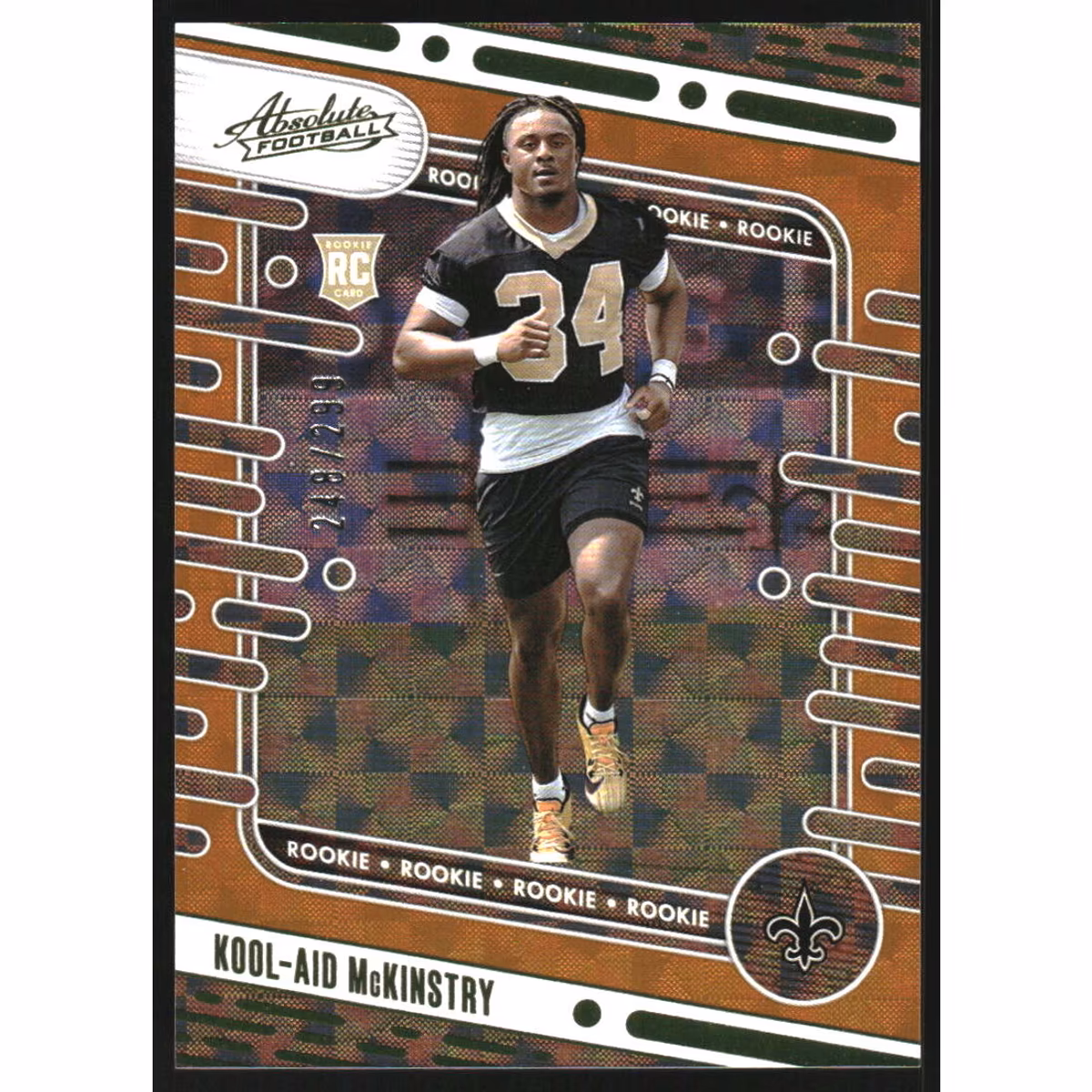 2024 Absolute Orange Mosaic #141 Kool-Aid McKinstry