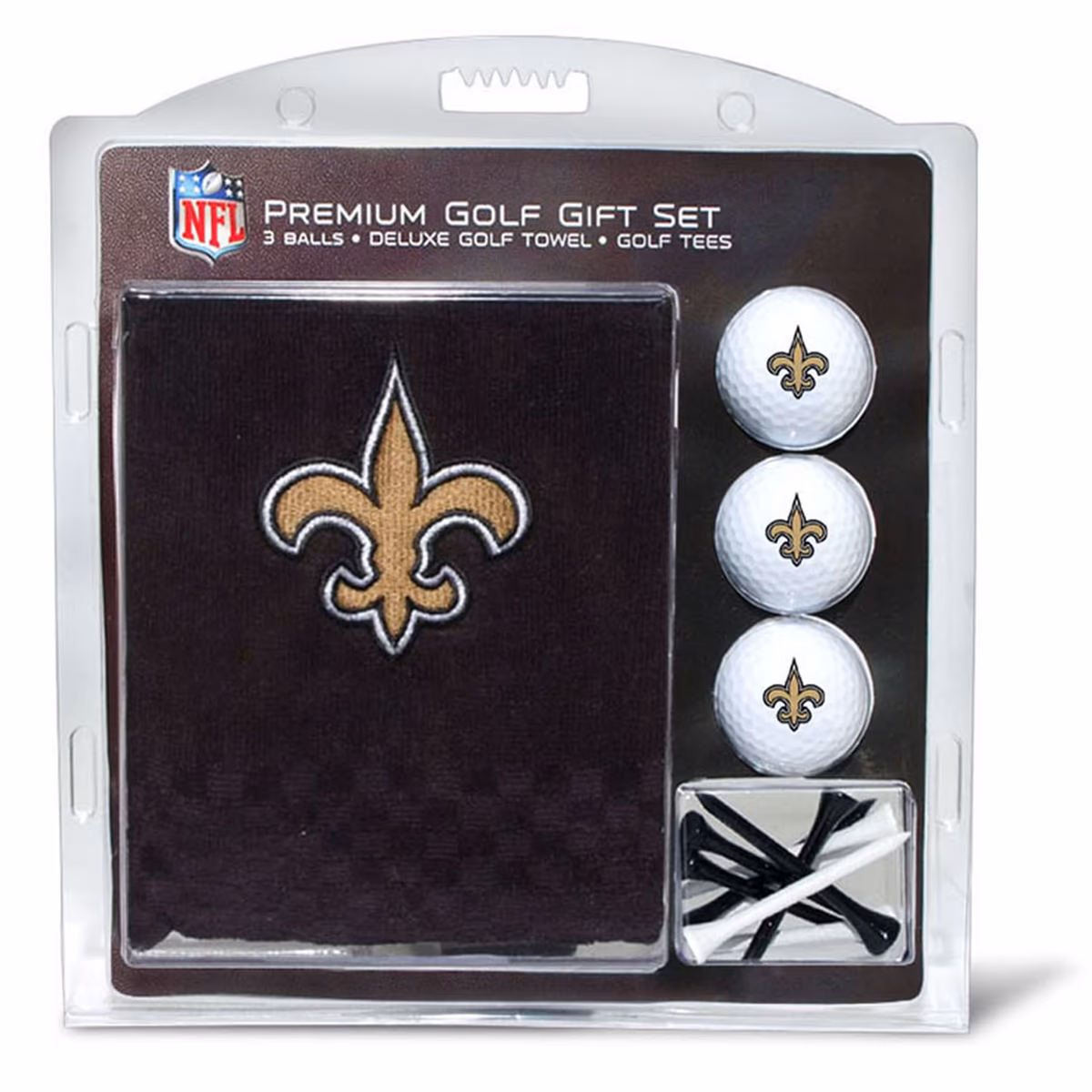 New Orleans Saints Embroidered Golf Gift Set 2 New Orleans Saints Embroidered Golf Gift Set