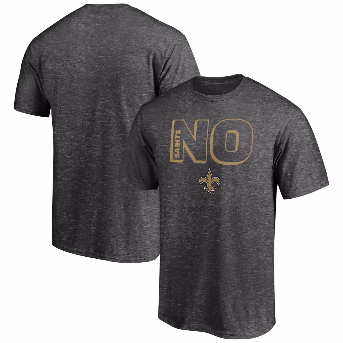 Men's Charcoal New Orleans Saints Must Win T-Shirt 9 Men's Charcoal New Orleans Saints Must Win T-Shirt