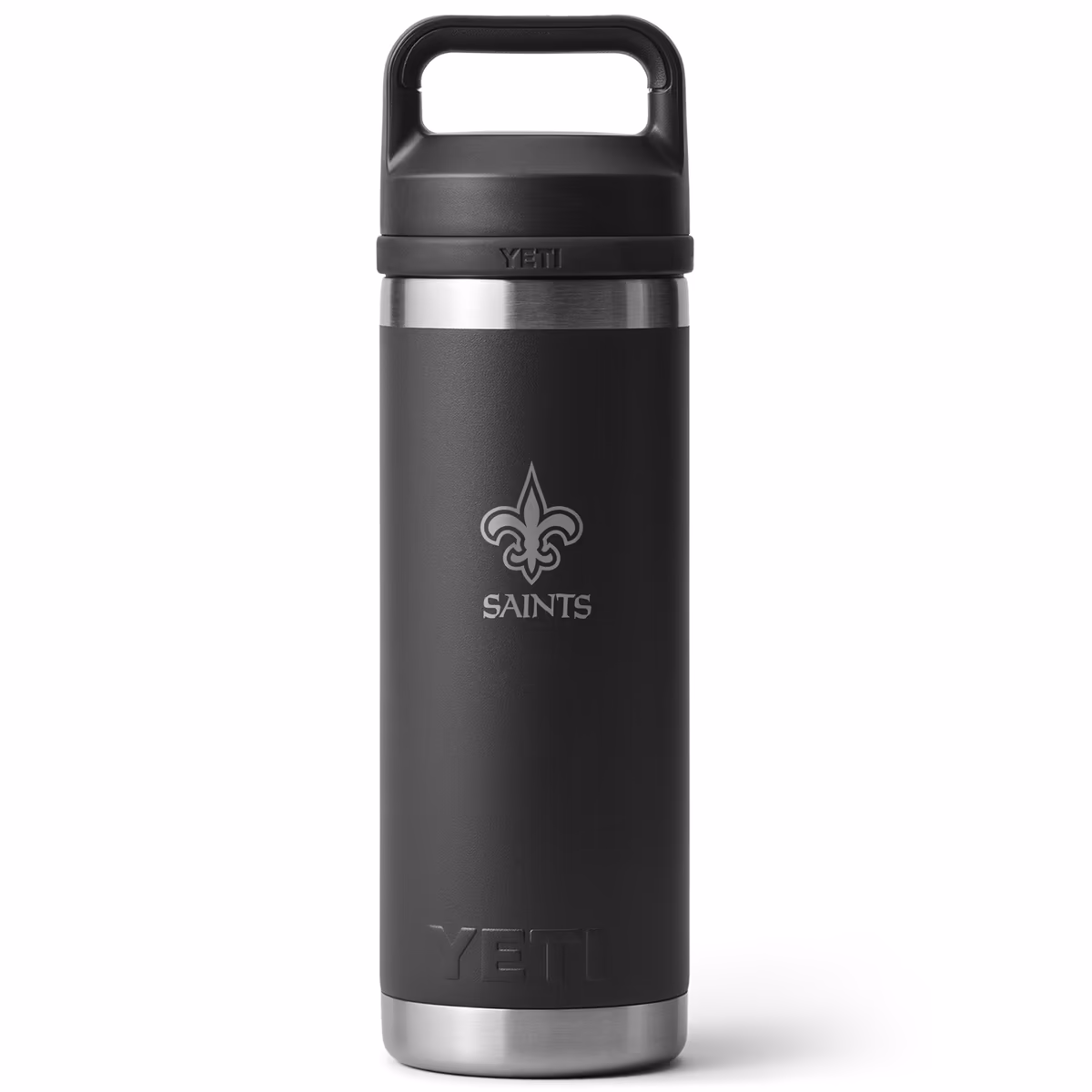 YETI New Orleans Saints 18oz. Rambler Chug Water Bottle 2 YETI New Orleans Saints 18oz. Rambler Chug Water Bottle