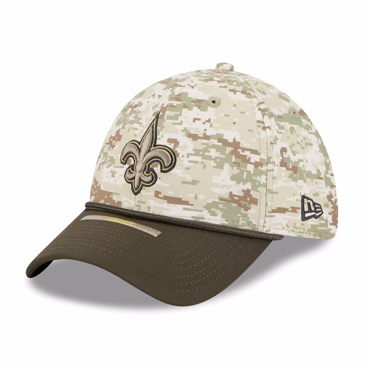 Men's New Era Camo New Orleans Saints 2025 Salute to Service 39THIRTY Flex Hat 4 Men's New Era Camo New Orleans Saints 2025 Salute to Service 39THIRTY Flex Hat