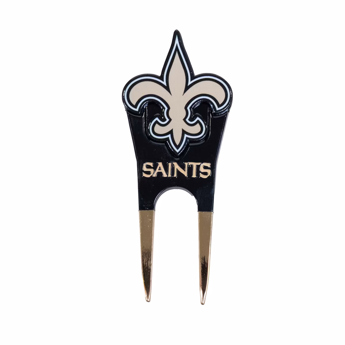 New Orleans Saints Shaped Divot Tool 2 New Orleans Saints Shaped Divot Tool