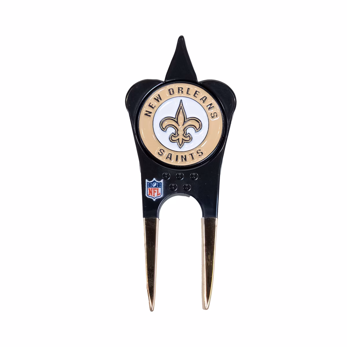 New Orleans Saints Shaped Divot Tool 3 New Orleans Saints Shaped Divot Tool