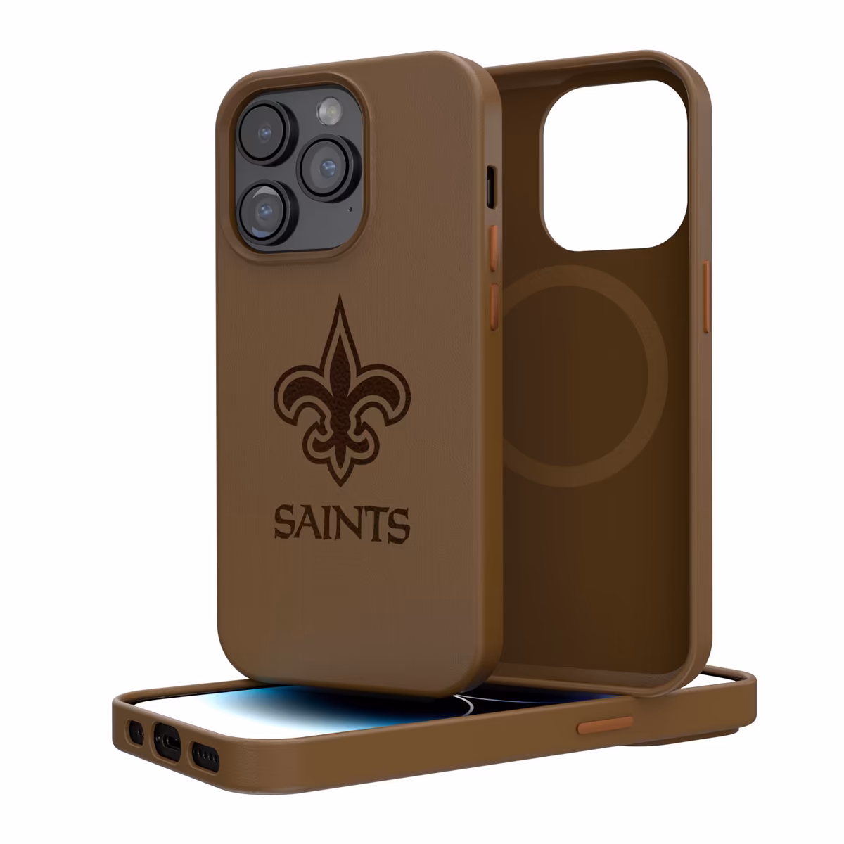 Brown New Orleans Saints iPhone Magnetic Bump Case 8 Brown New Orleans Saints iPhone Magnetic Bump Case