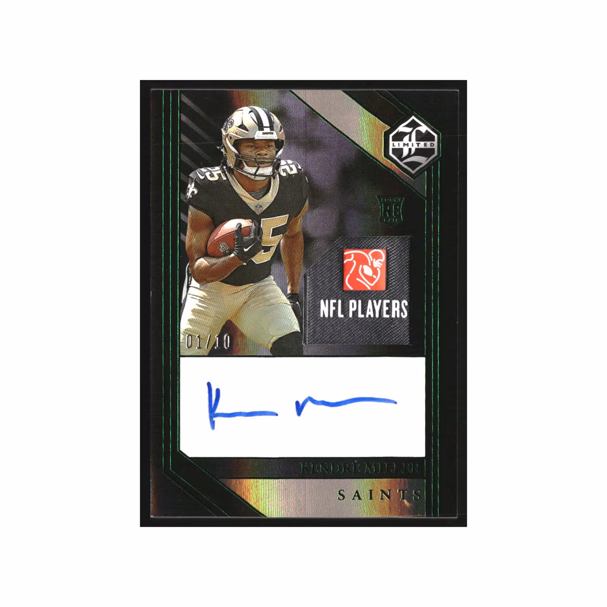2023 Limited Emerald Spotlight #122 Kendre Miller RC Auto /10