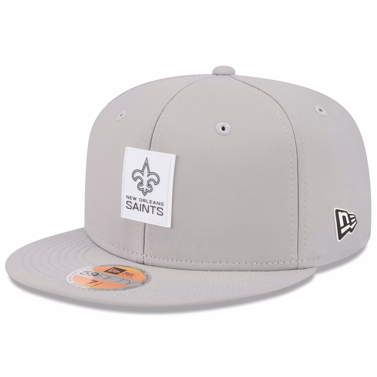 Men's New Era Gray New Orleans Saints 2025 Sideline  59FIFTY Fitted Hat