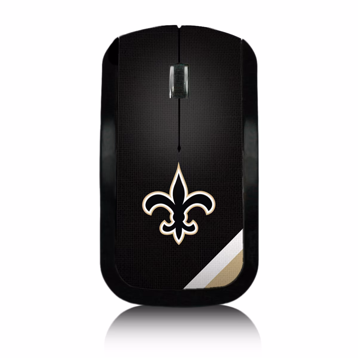 New Orleans Saints Diagonal Stripe Wireless Mouse 10 New Orleans Saints Diagonal Stripe Wireless Mouse