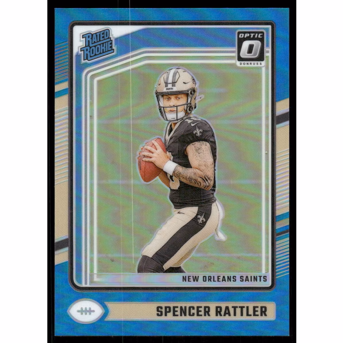 2024 Donruss Optic Aqua #289 Spencer Rattler RR
