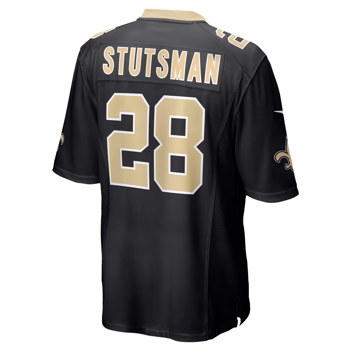 Men's Nike Danny Stutsman Black New Orleans Saints Team Game Jersey 4 Men's Nike Danny Stutsman Black New Orleans Saints Team Game Jersey