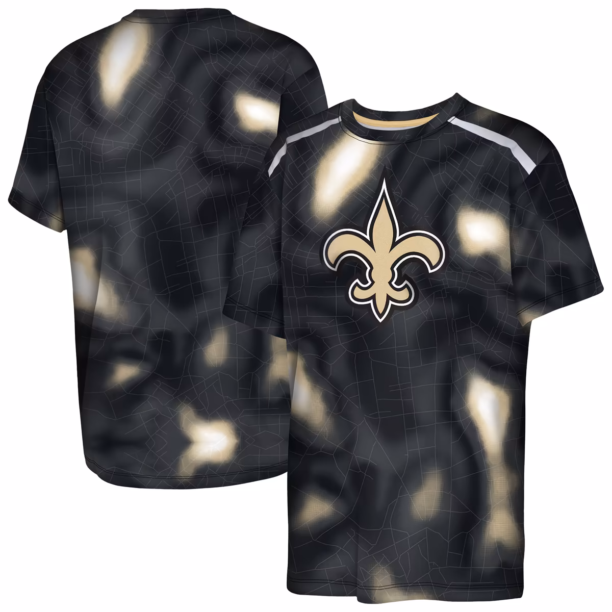 Youth Outerstuff Black New Orleans Saints End Zone Dri-Tek T-Shirt 13 Youth Outerstuff Black New Orleans Saints End Zone Dri-Tek T-Shirt