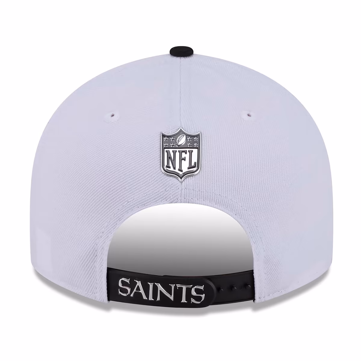 Men's New Era White/Black New Orleans Saints 2026 NFL Draft Pre-Curved 9FIFTY Snapback Hat 5 Men's New Era White/Black New Orleans Saints 2026 NFL Draft Pre-Curved 9FIFTY Snapback Hat