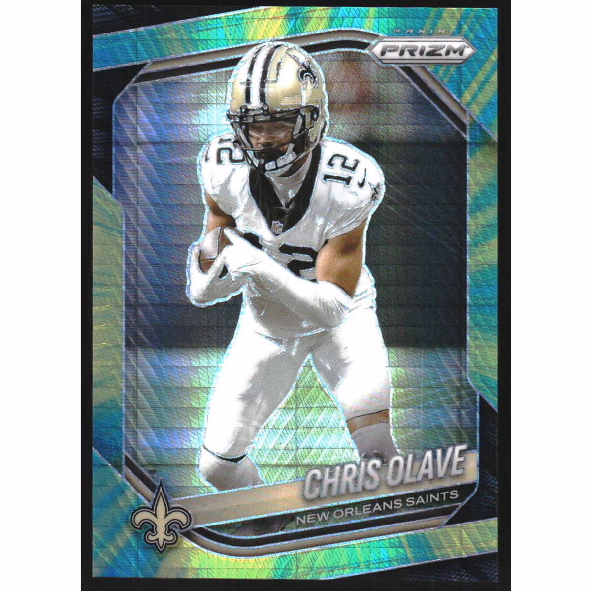 2025 Panini Prizm Prizms Hyper #192 Chris Olave 7 2025 Panini Prizm Prizms Hyper #192 Chris Olave
