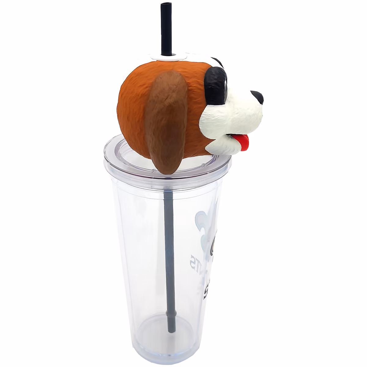 Pegasus New Orleans Saints Mascot Lid 24oz. Sipper Cup 4 Pegasus New Orleans Saints Mascot Lid 24oz. Sipper Cup