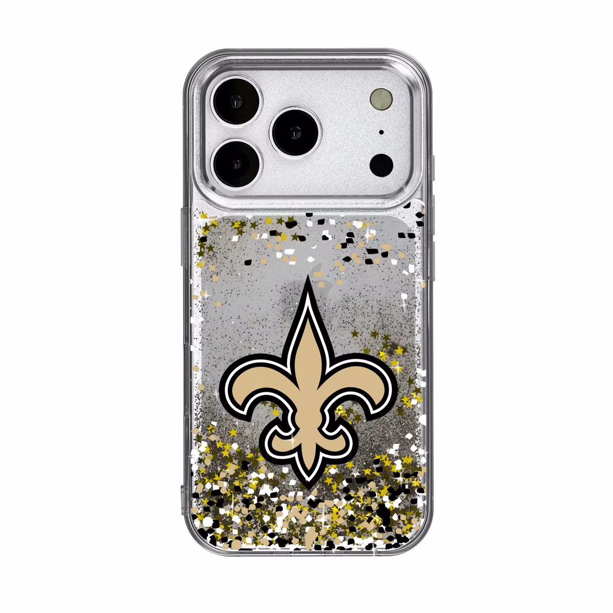 New Orleans Saints iPhone Glitter Case with Confetti Design 11 New Orleans Saints iPhone Glitter Case with Confetti Design