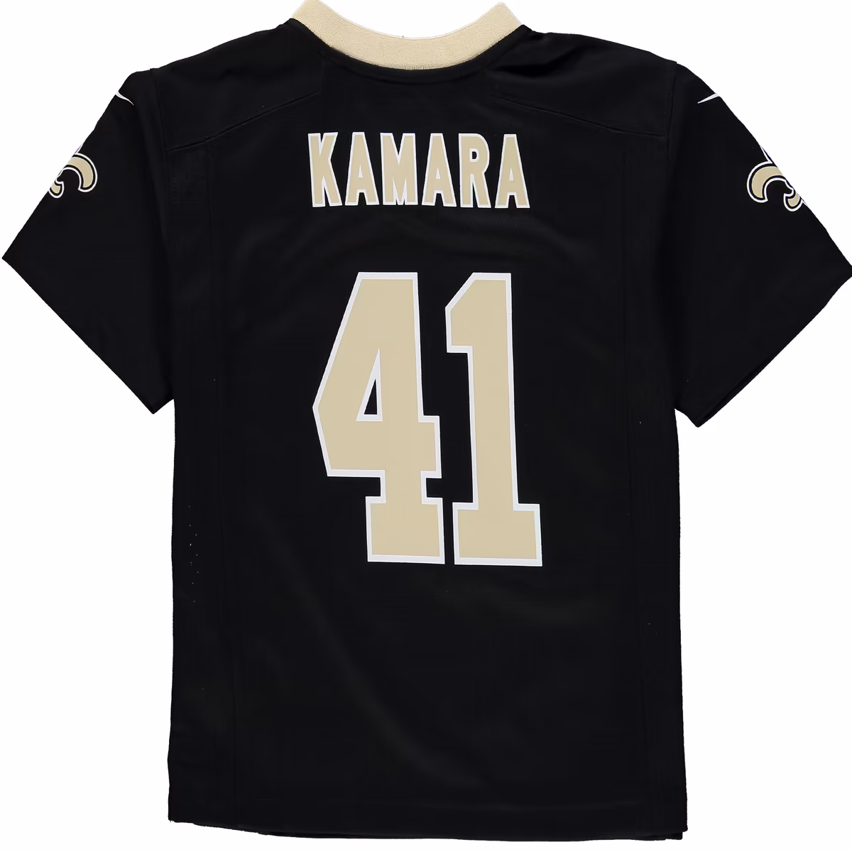 Preschool Nike Alvin Kamara Black New Orleans Saints Game Jersey 4 Preschool Nike Alvin Kamara Black New Orleans Saints Game Jersey
